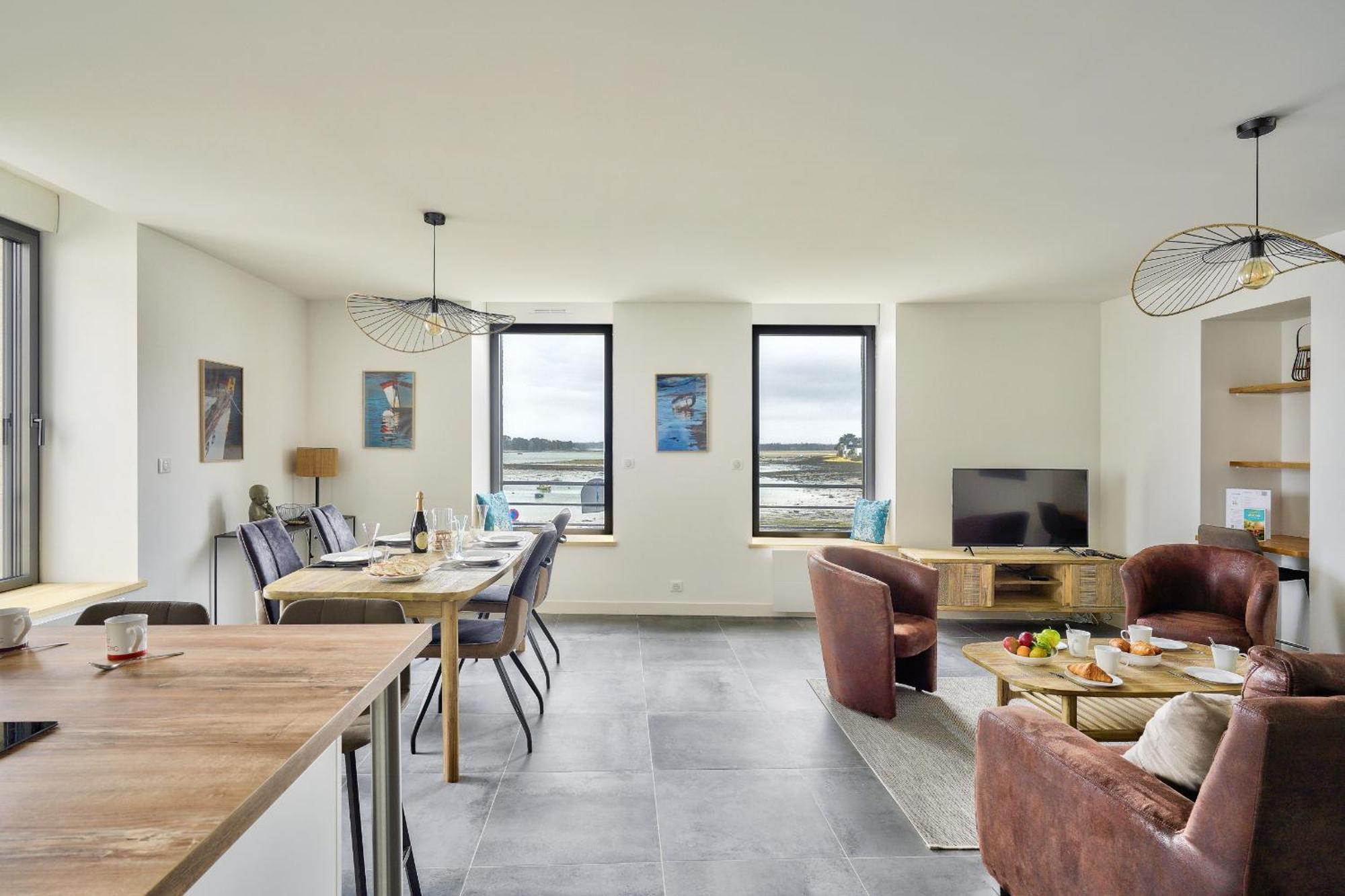 Appartement 4 Personnes Avec Vue Mer Ile-Tudy Екстер'єр фото